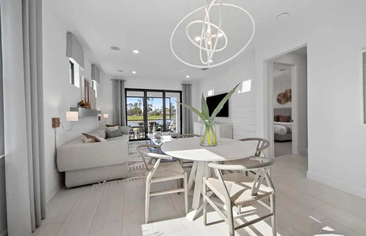 Photos are from a furnished model.