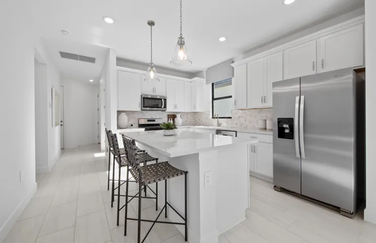 Photos are from a furnished model.