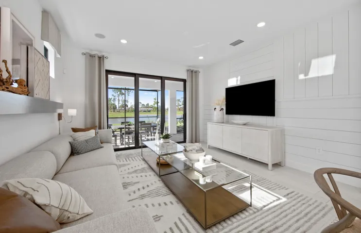 Photos are from a furnished model.