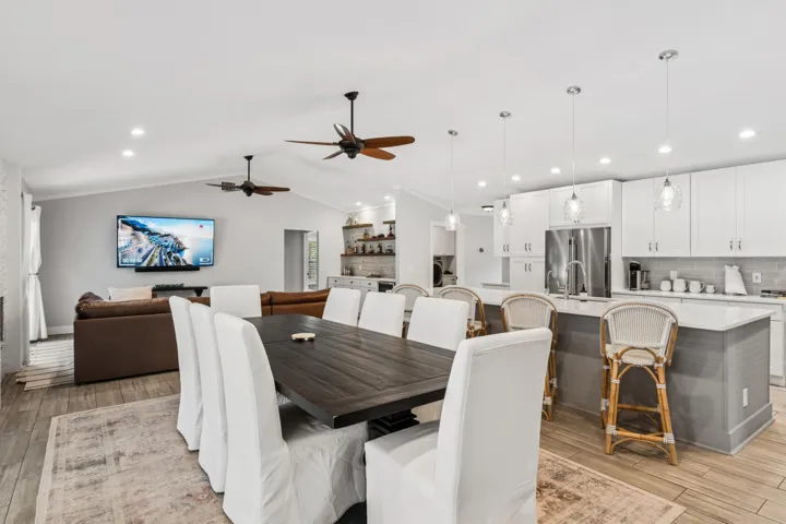 Dining/Kitchen/Family Rm.