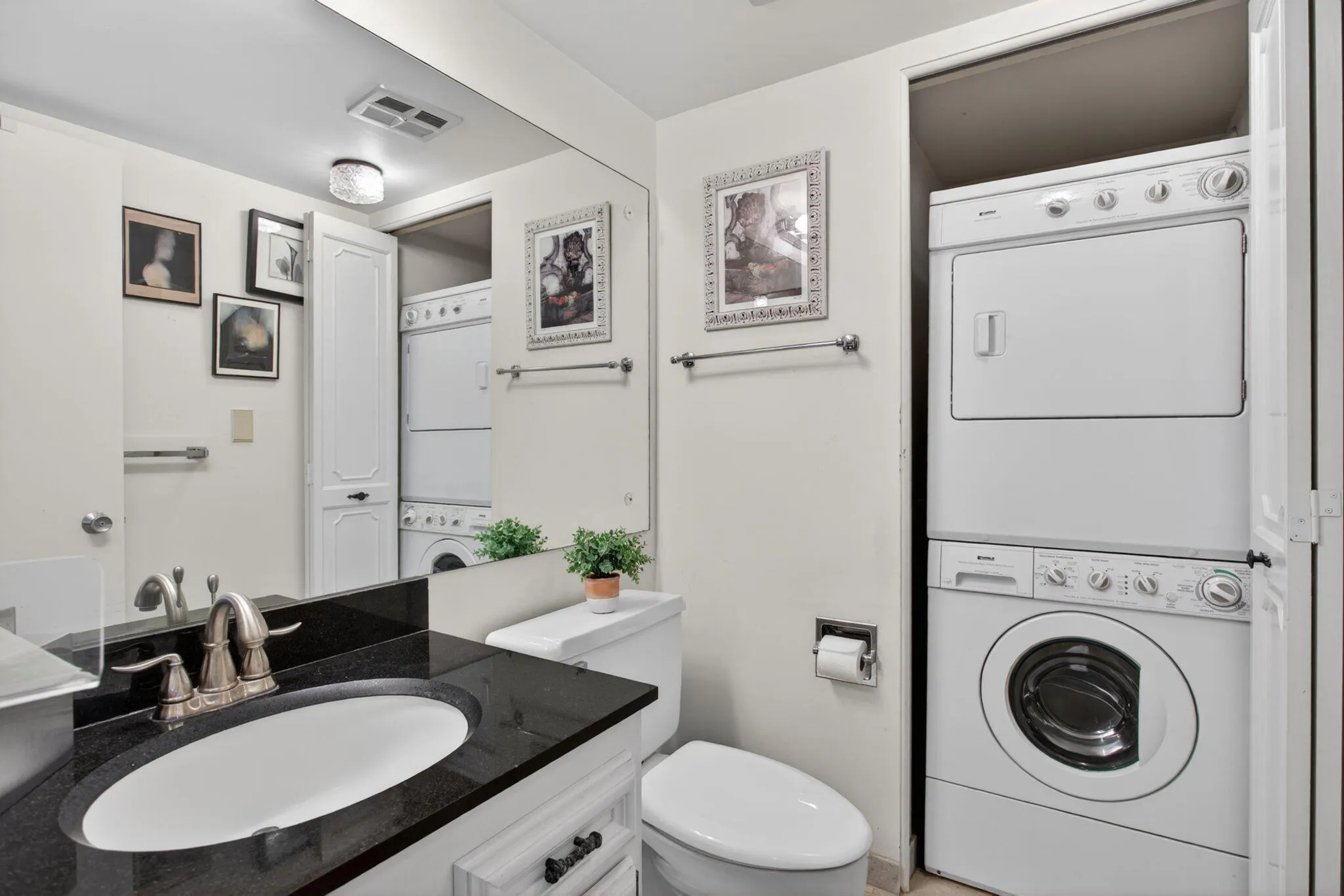Half Bath & Laundry