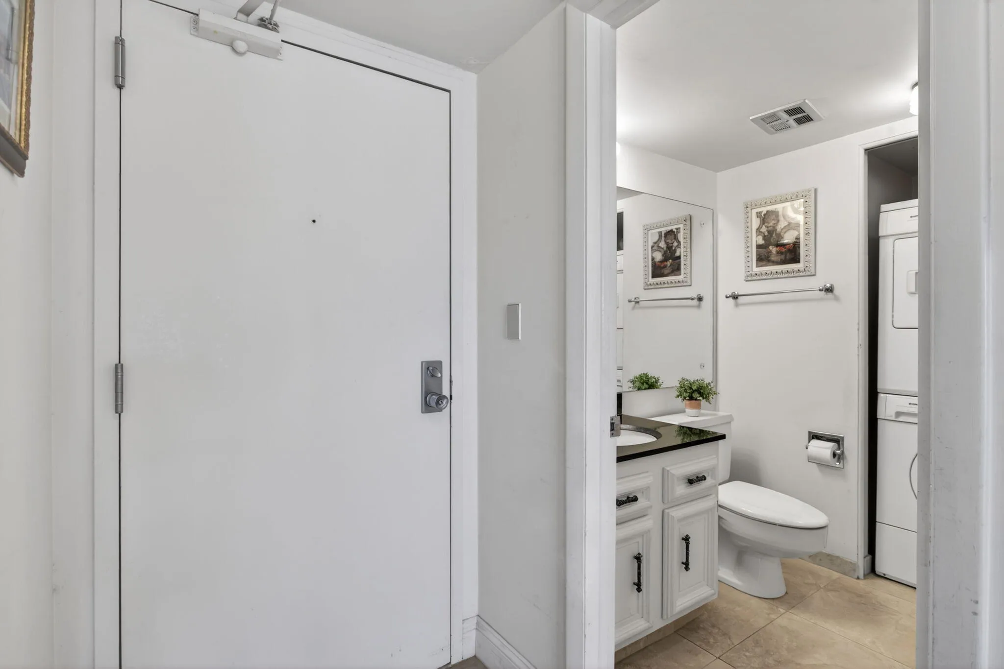 Entryway & Half Bath