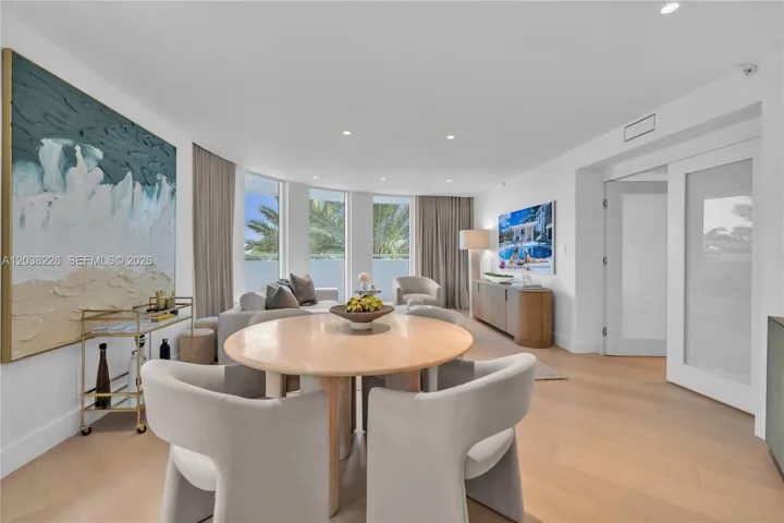 This is the real furniture not A.I or virtual staging