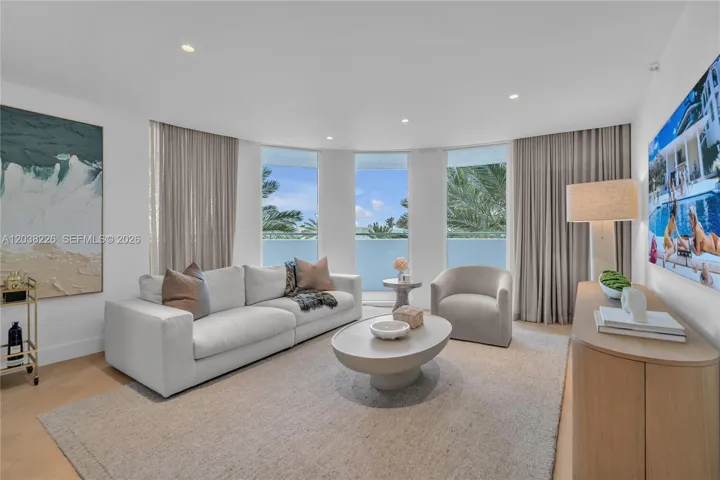 This is the real furniture not A.I or virtual staging