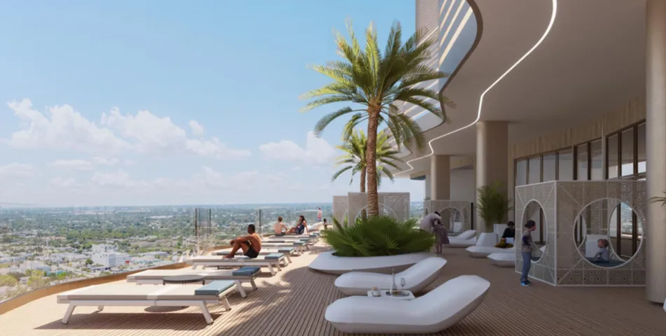Andare Rooftop Lounge Area