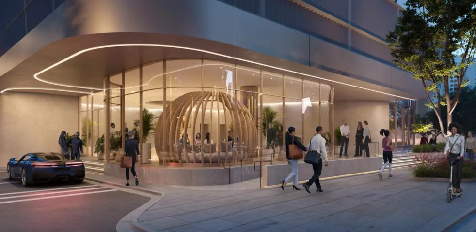 Andare Lobby Elevation