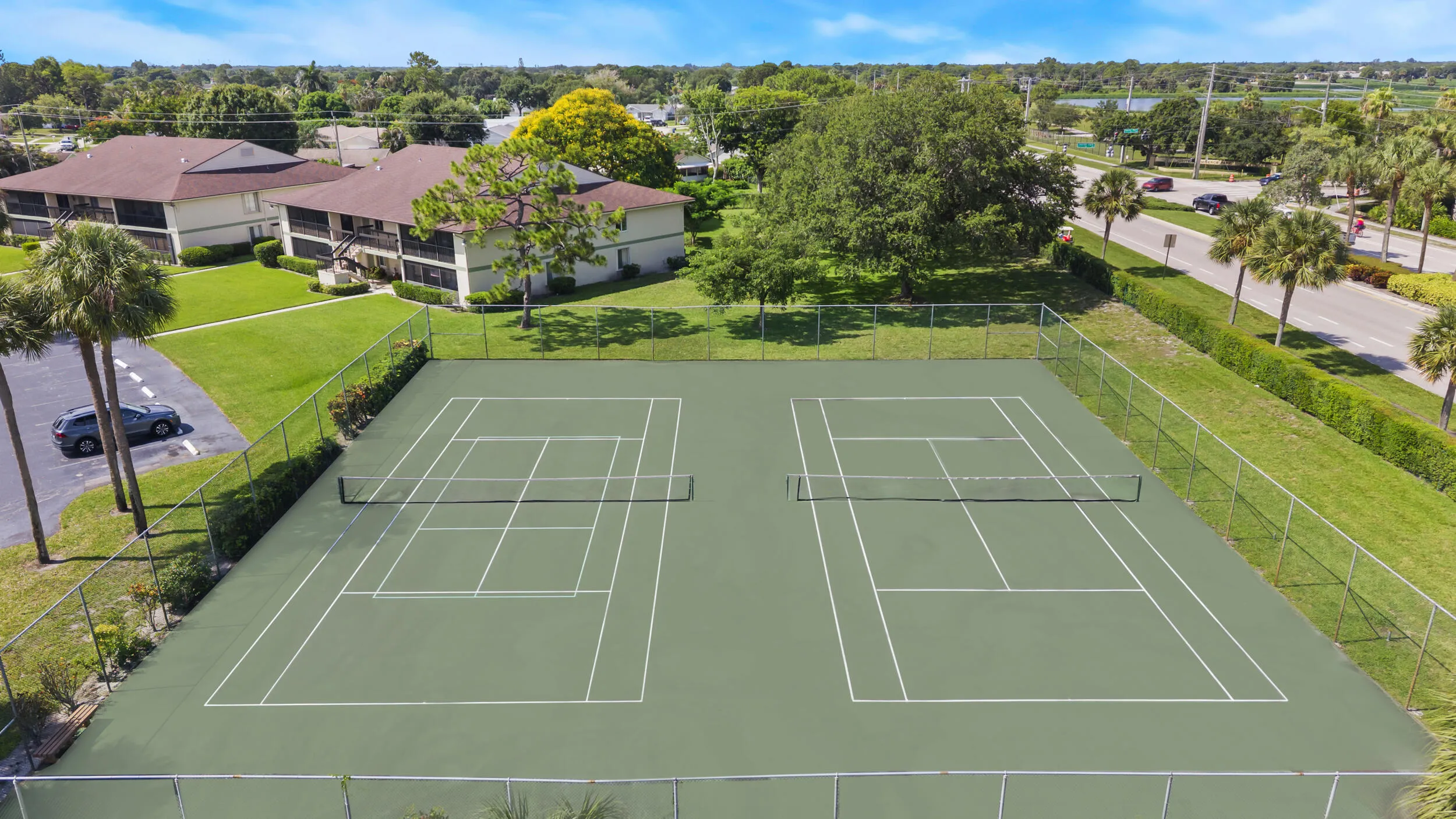 Tennis courts