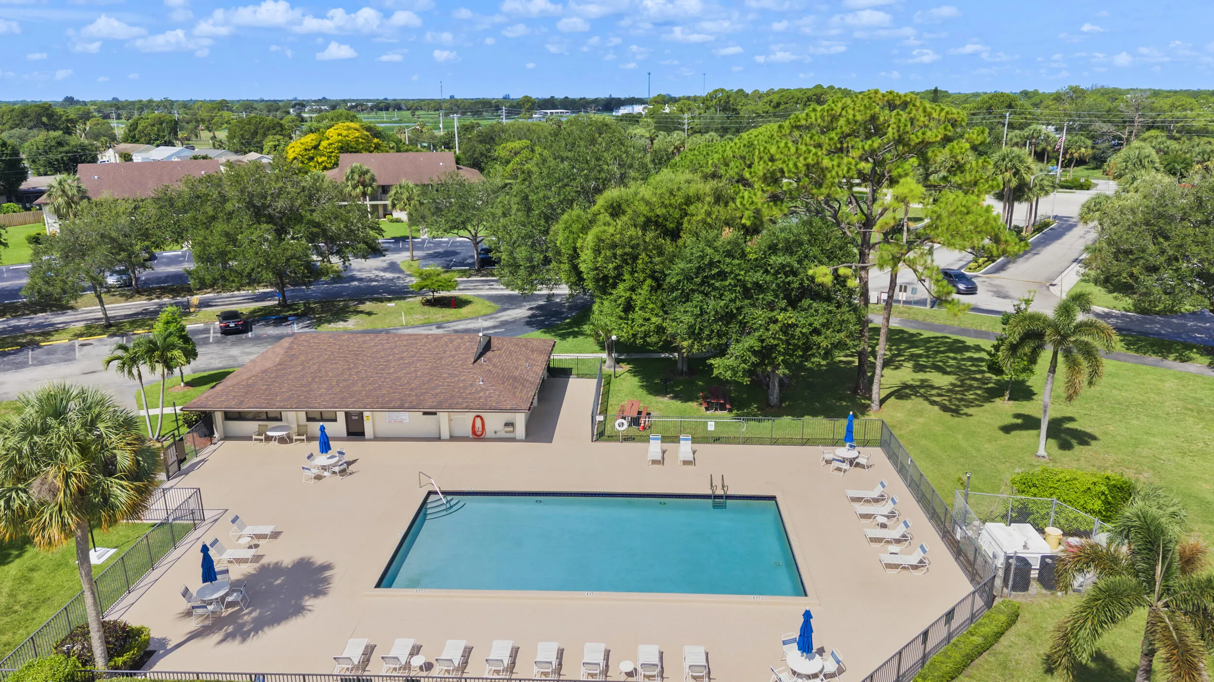 North - Clubhouse and pool