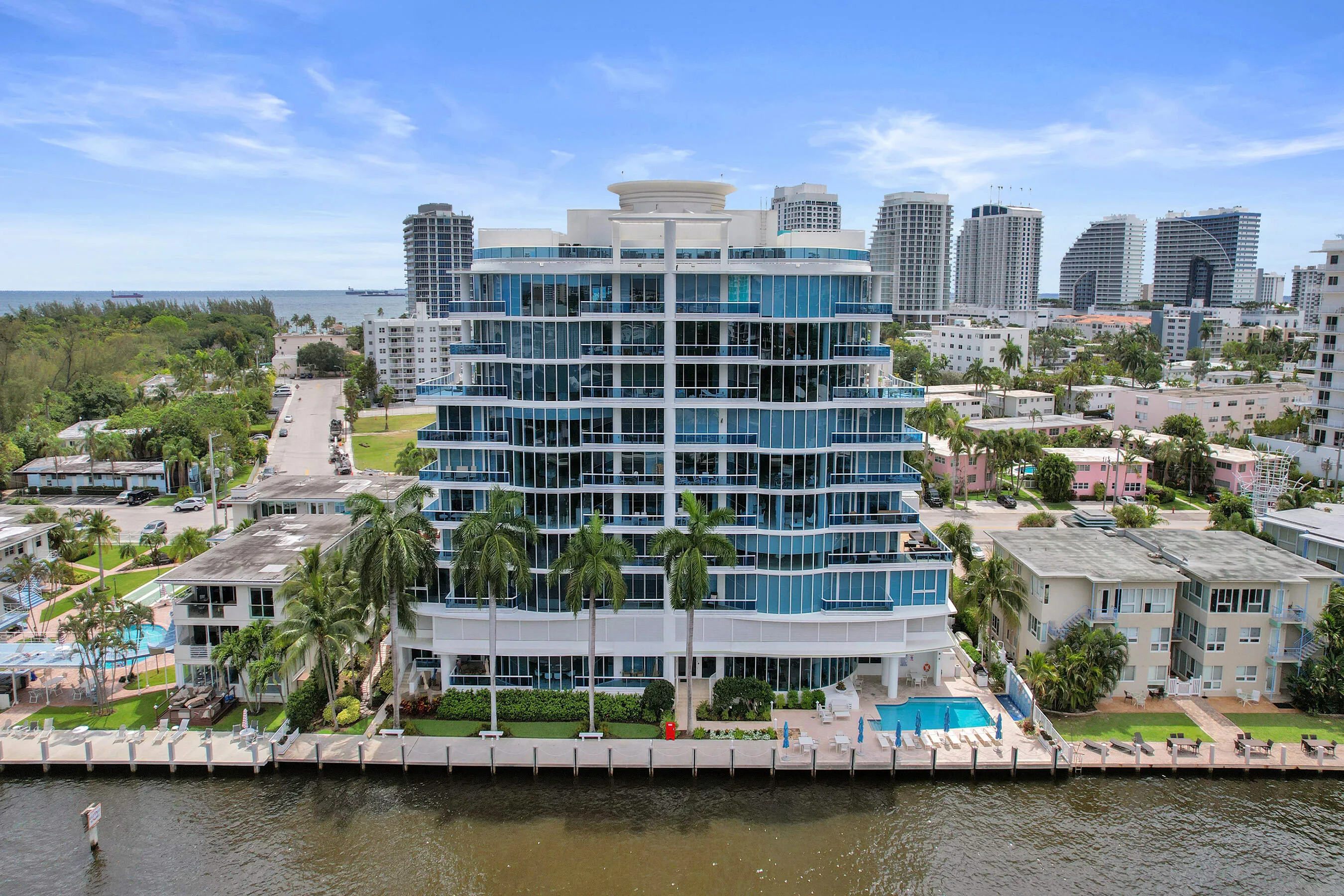 West Side of Building, approx. 200 Feet on the Intracoastal Waterway