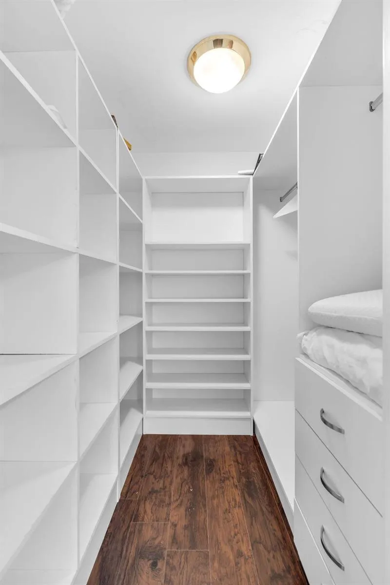 Master closet