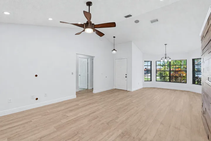 Living Room + Dining Area