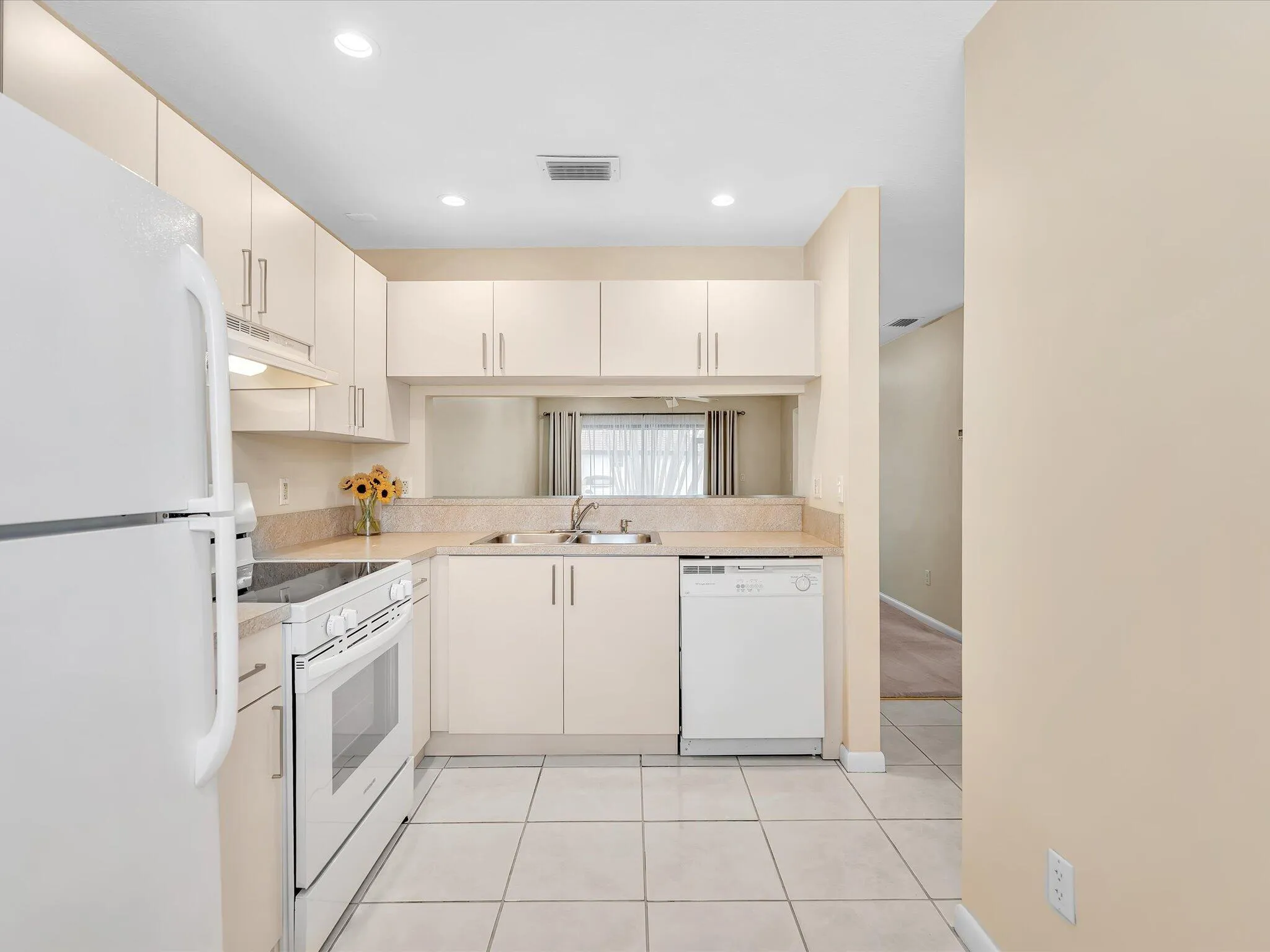 View to Dining and Living