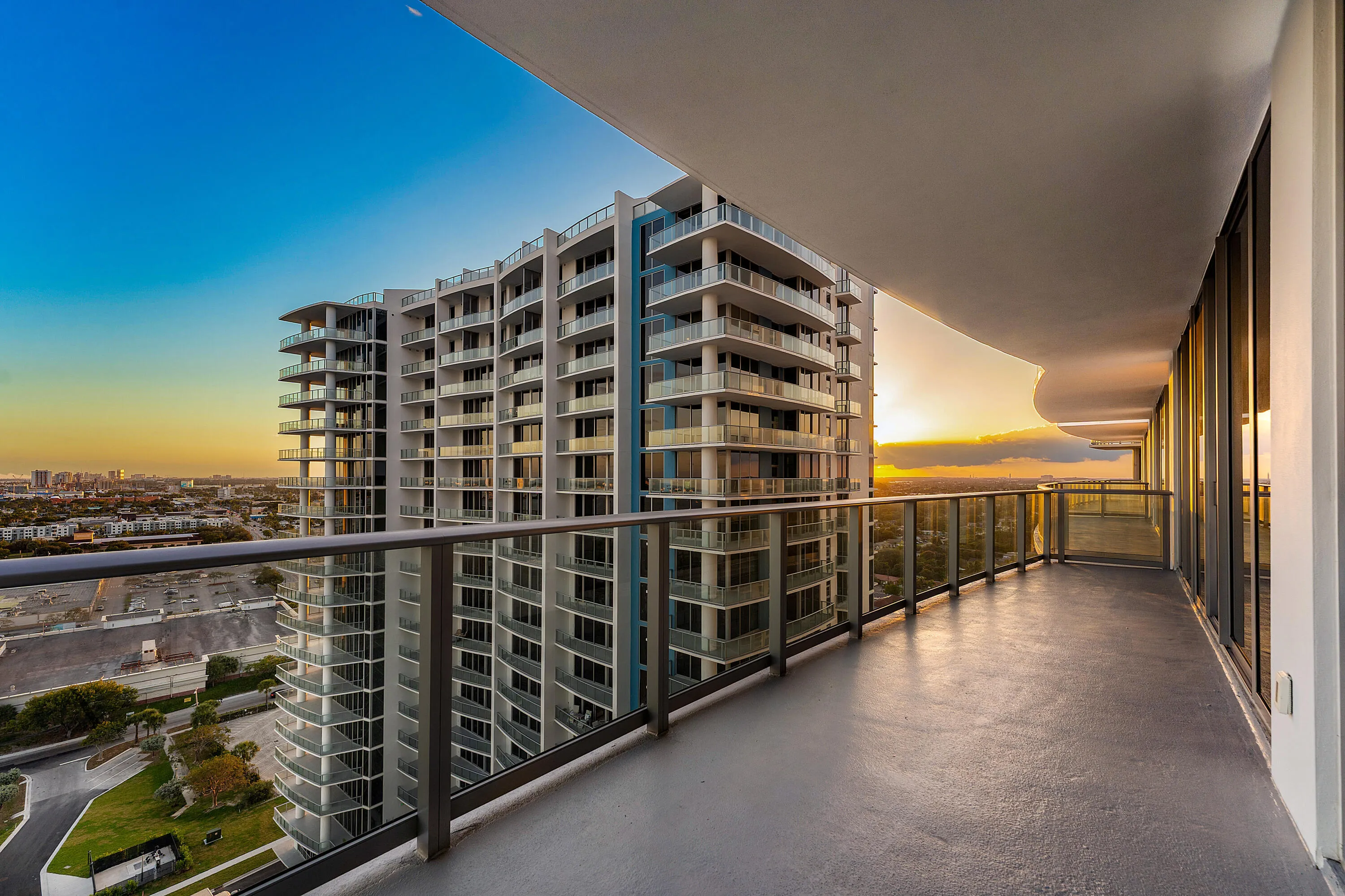 Terrace West; Sunset