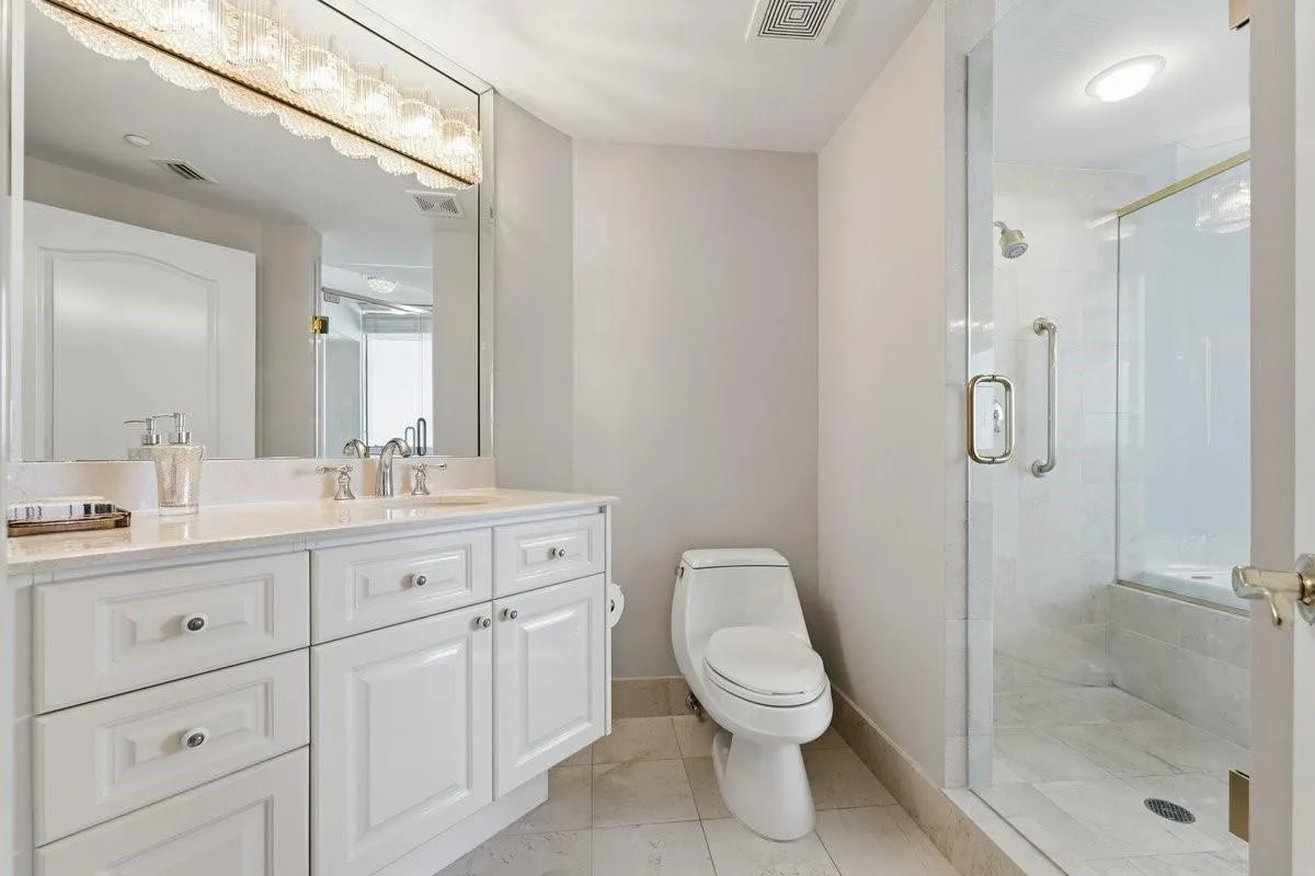 Spacious vanity