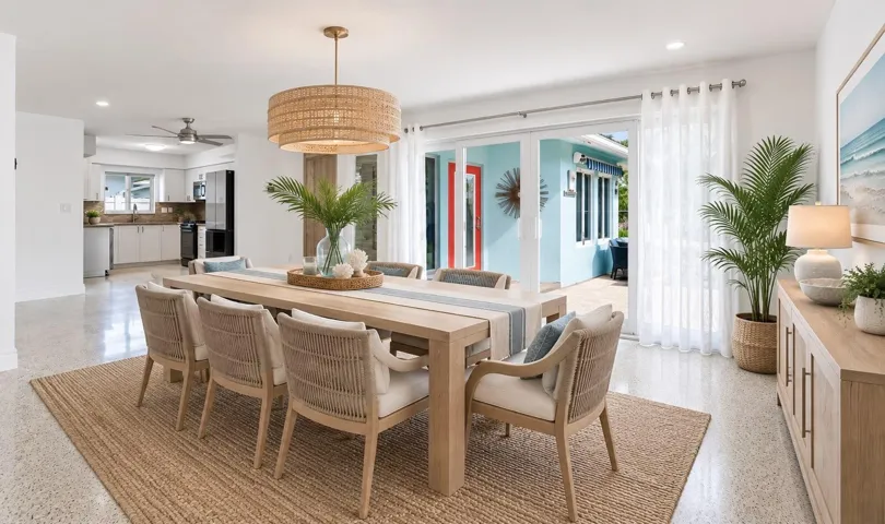 Virtually Staged Dinning
