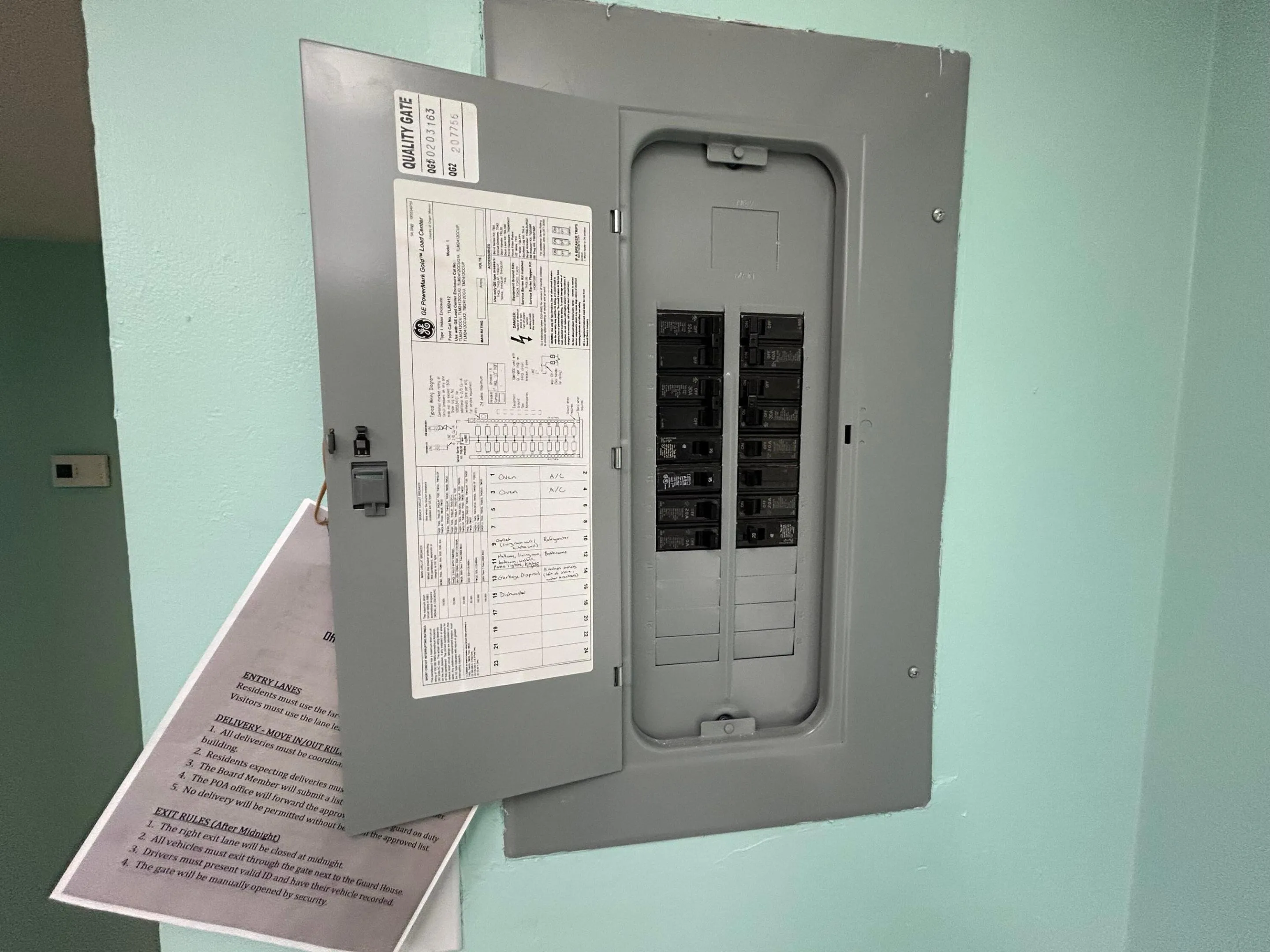 New Electric Panel