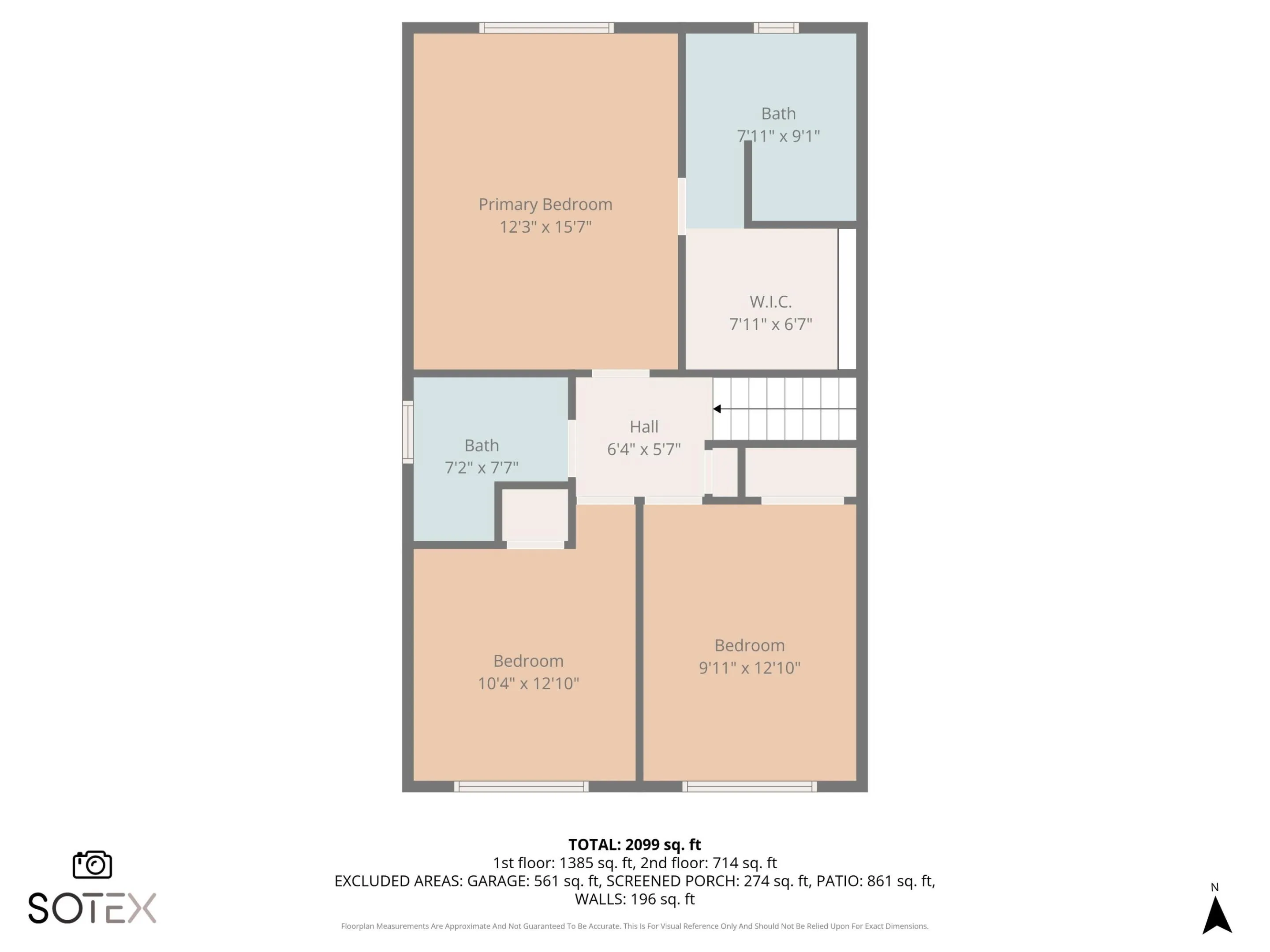 Floorplan - Upstairs
