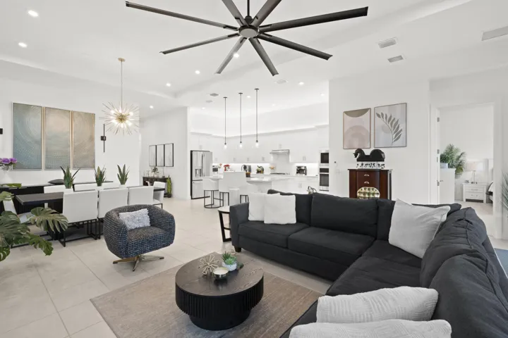 Open floor plan
