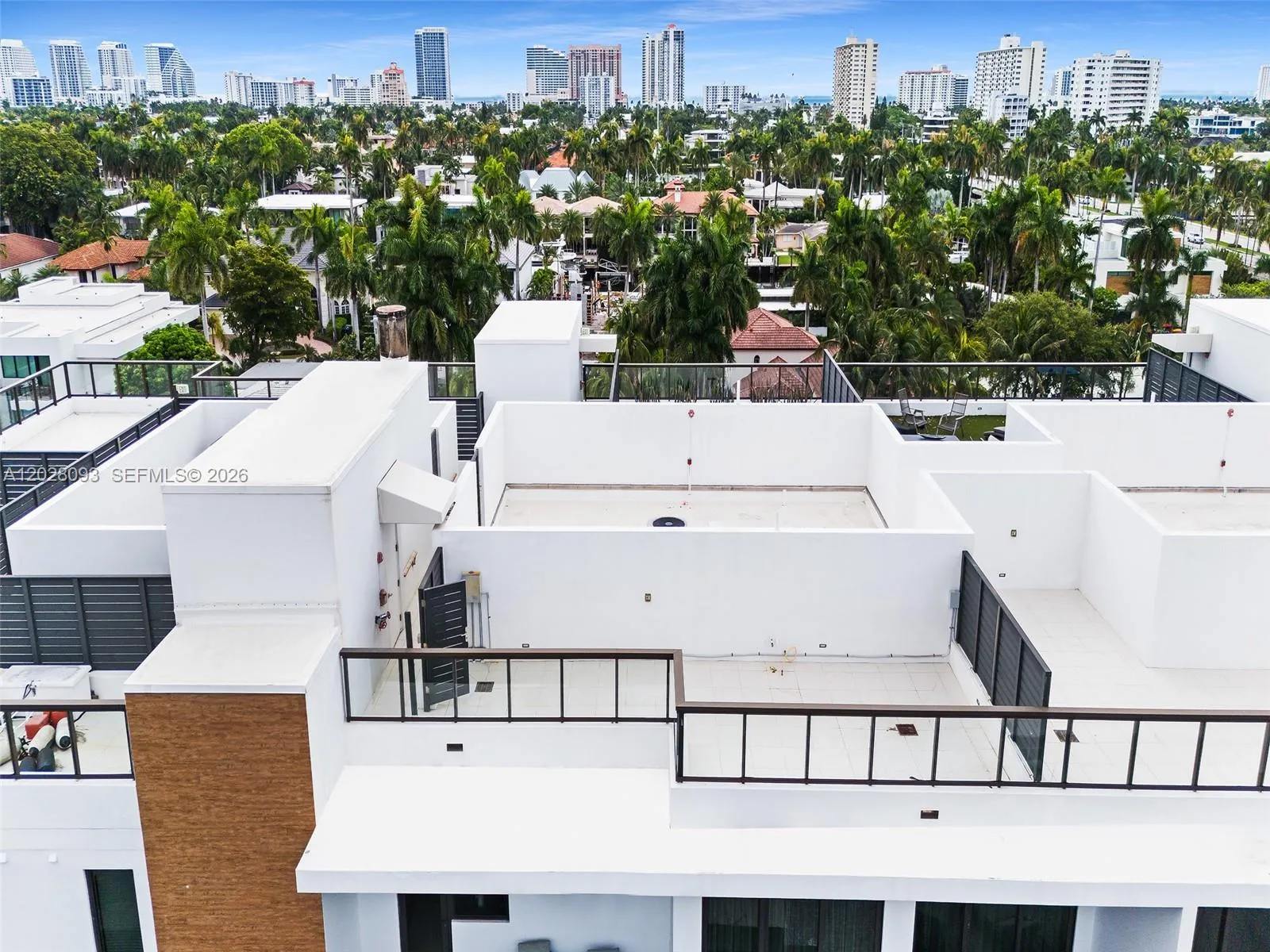 Private Rooftop Entertaining Area