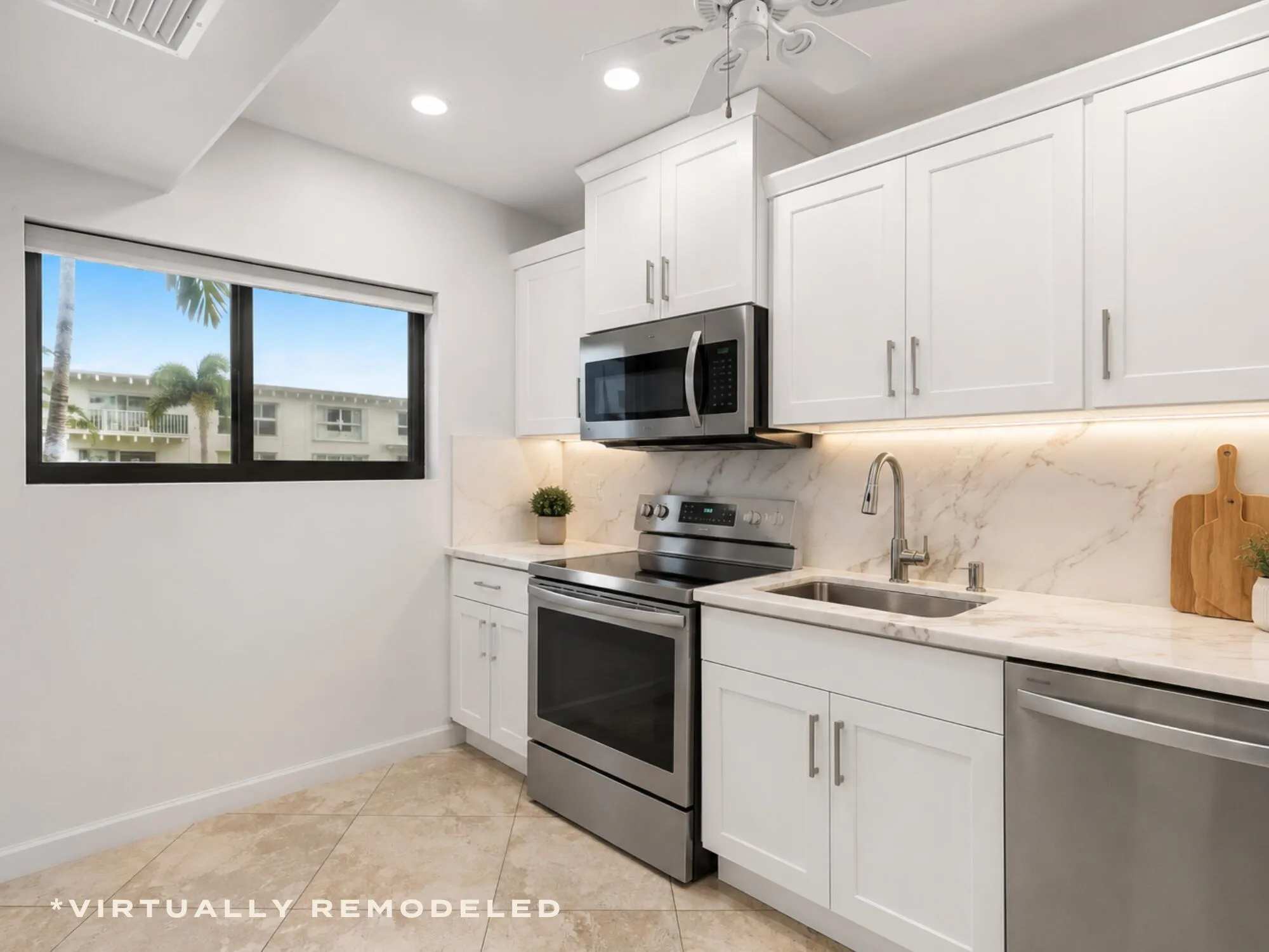 Kitchen Virtually Remodeled