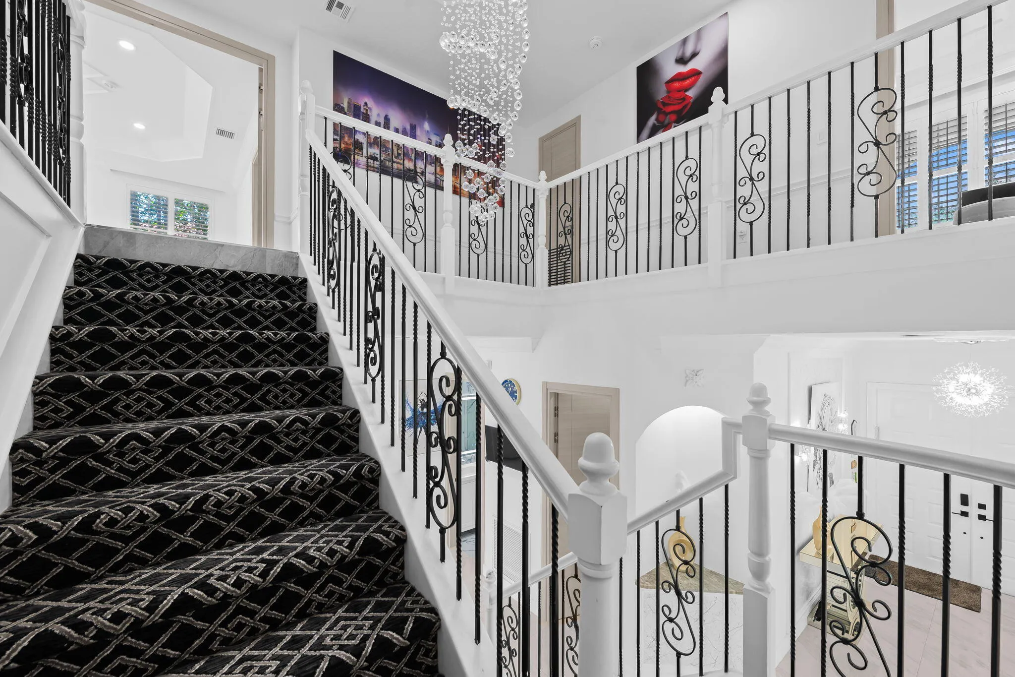 Upstairs