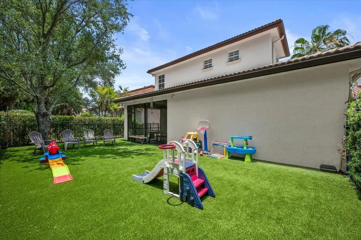 Fenced-In Backyard