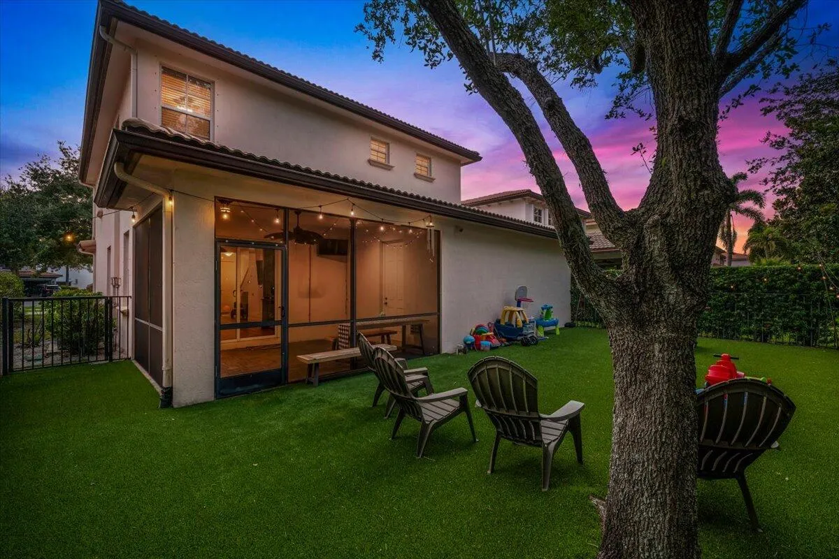 Fenced-In Backyard