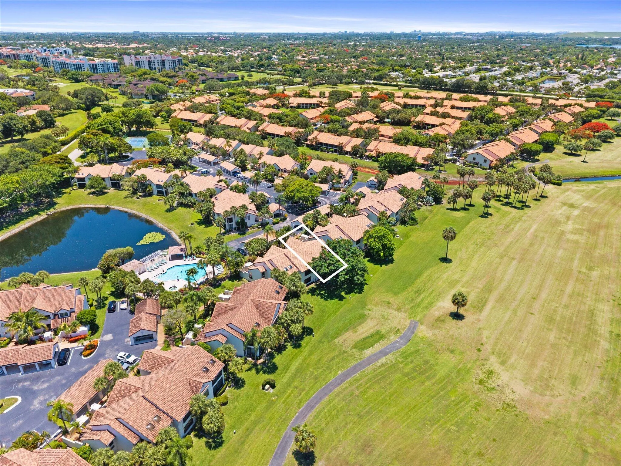 Aerial Neighborhood