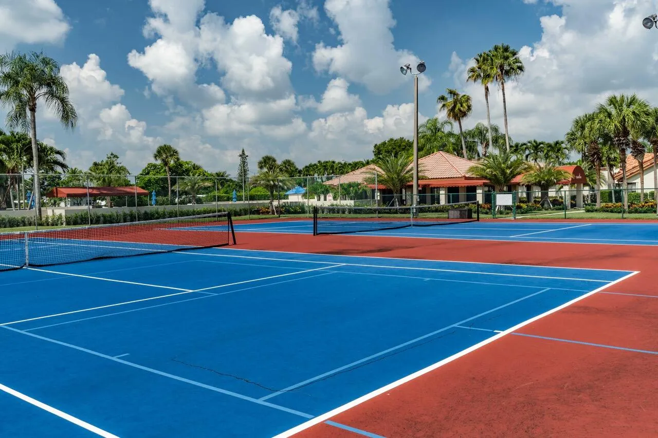 Tennis courts