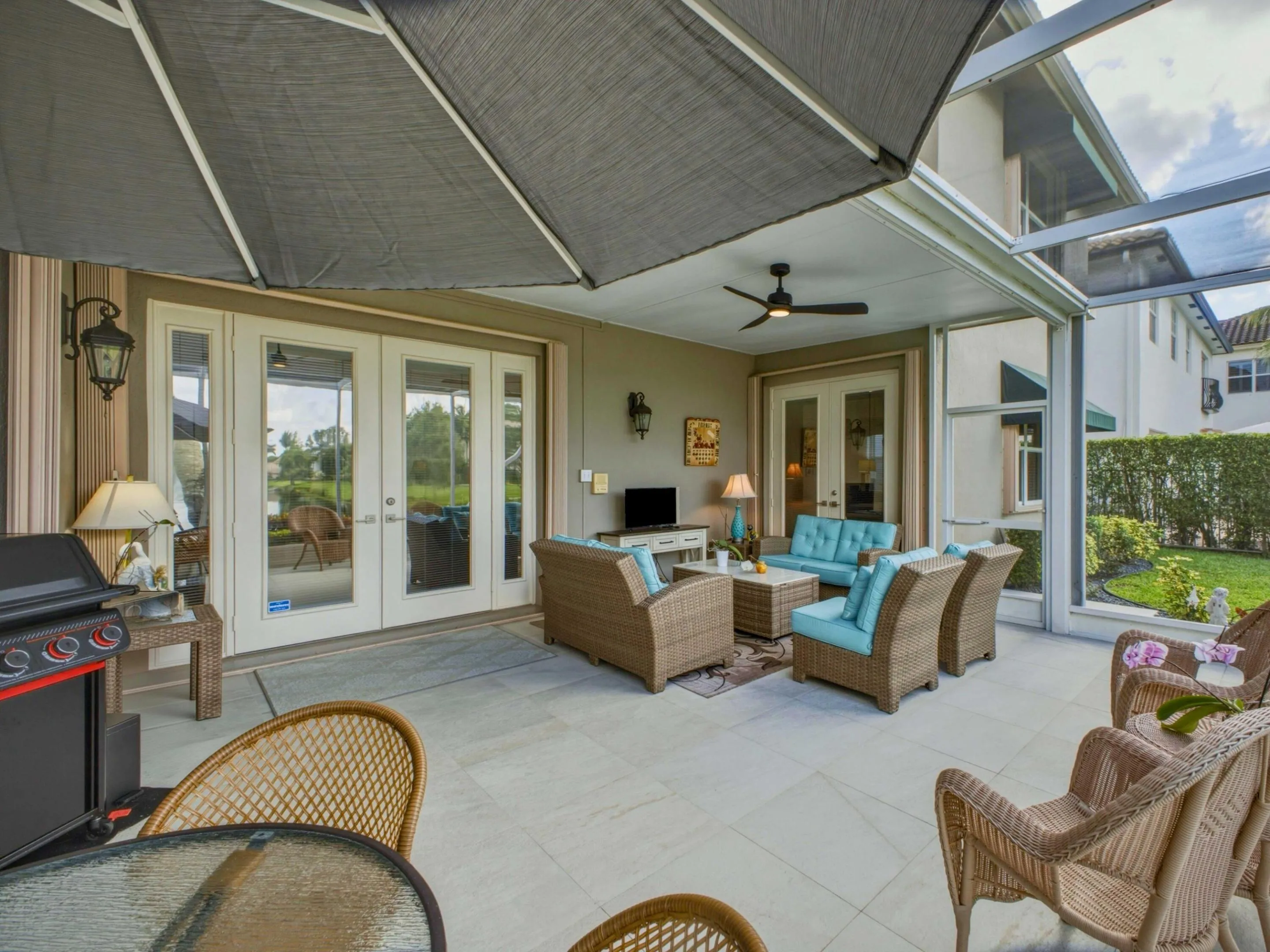 Rear Patio