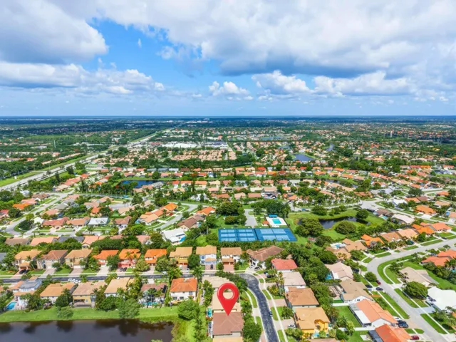 Panoramic to West