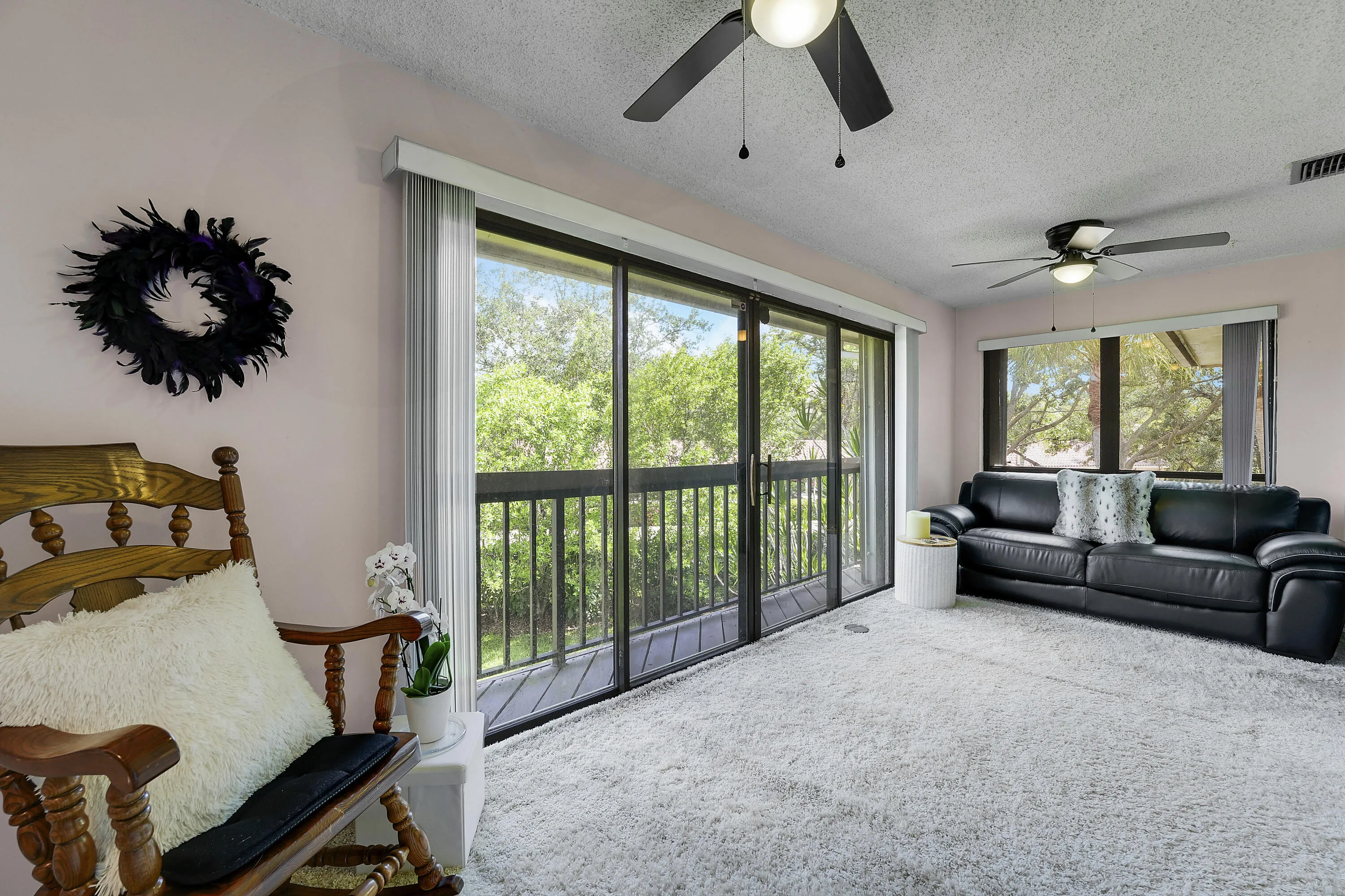 Florida room full of natural light