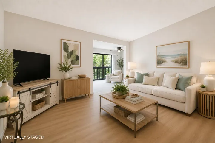 Living Room - Virtually Staged