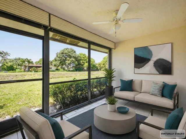 Porch Staged