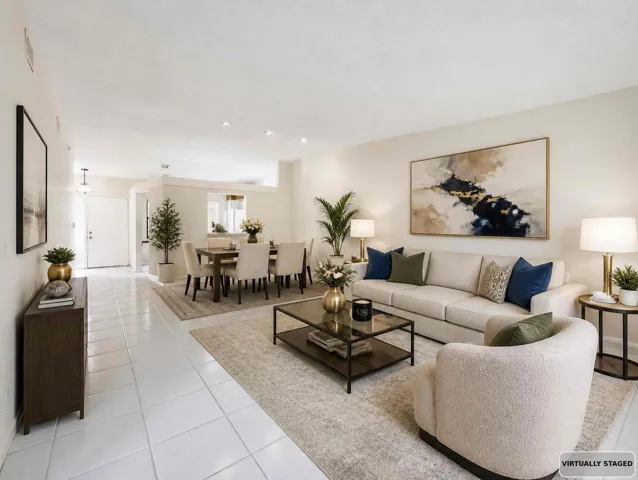 Living to Dining Staged