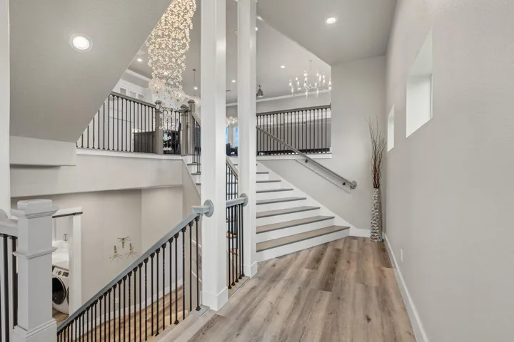 Stairwell to second floor