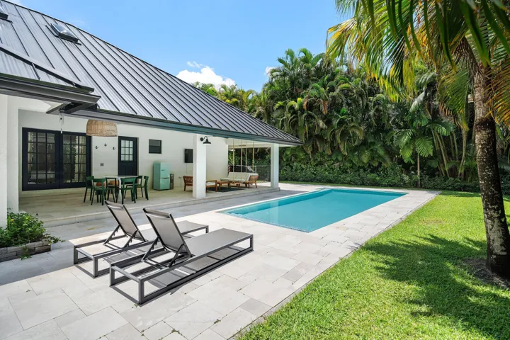 Backyard oasis