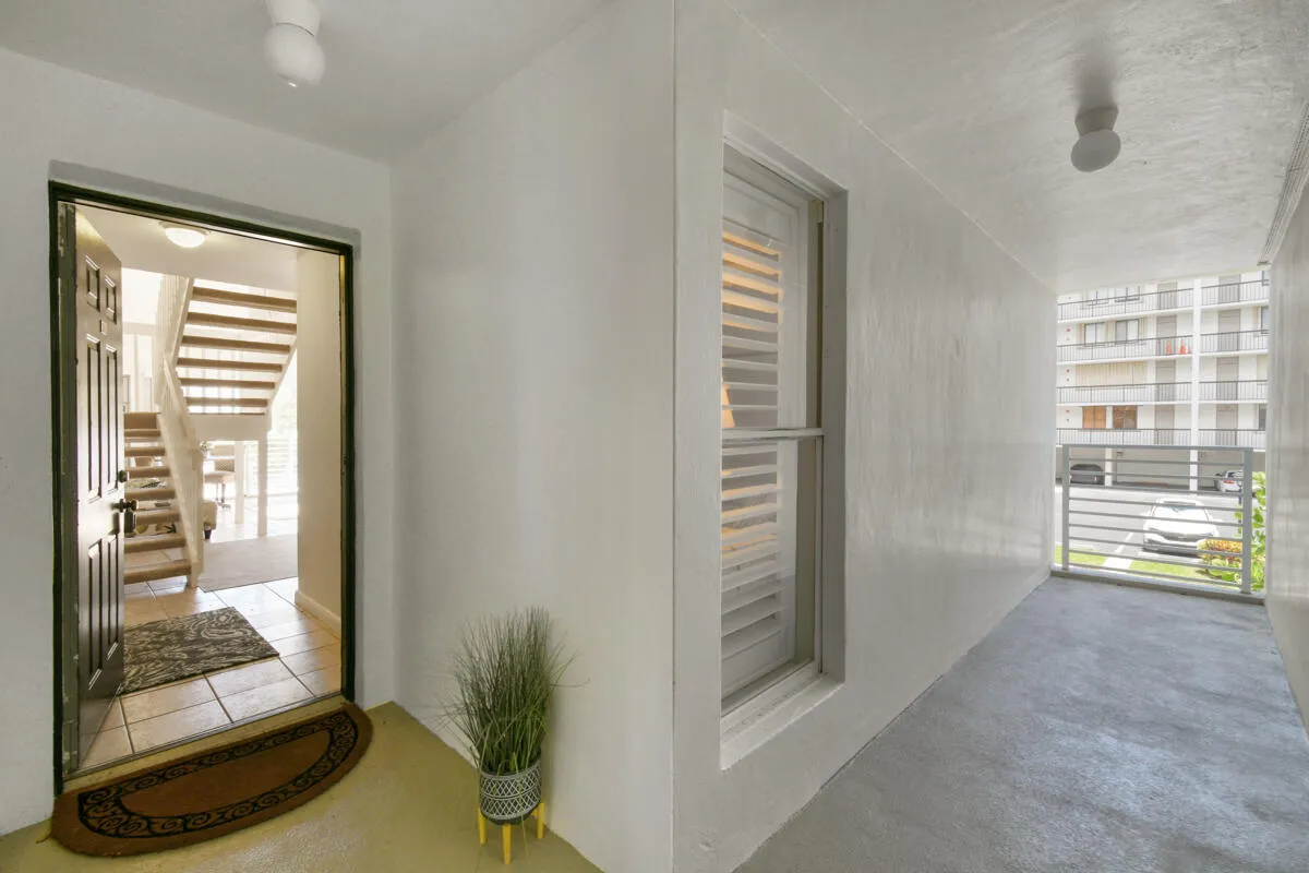 entrance to condo