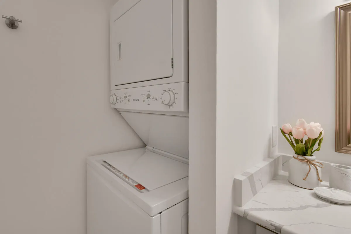 laundry closet