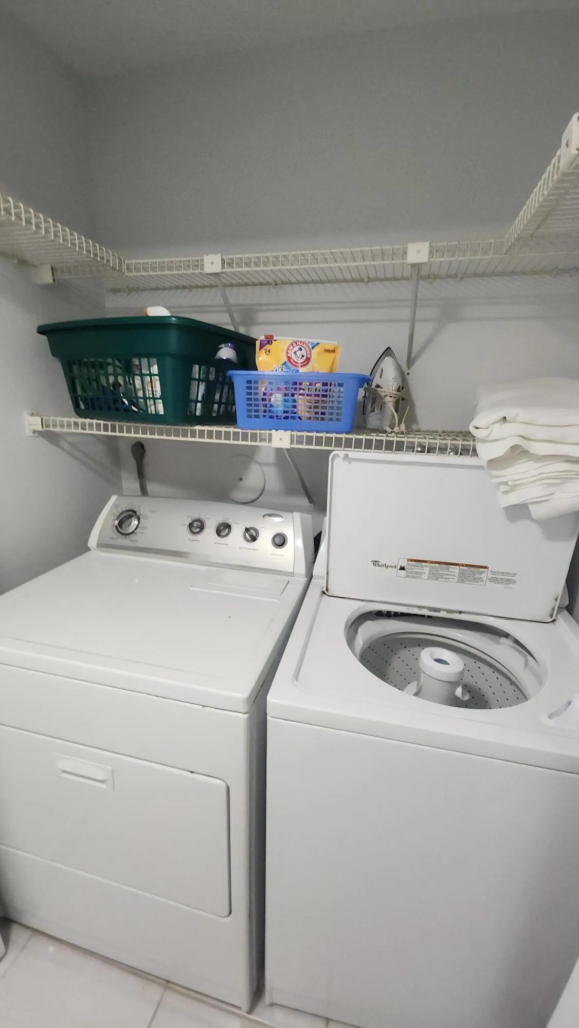 laundry closet