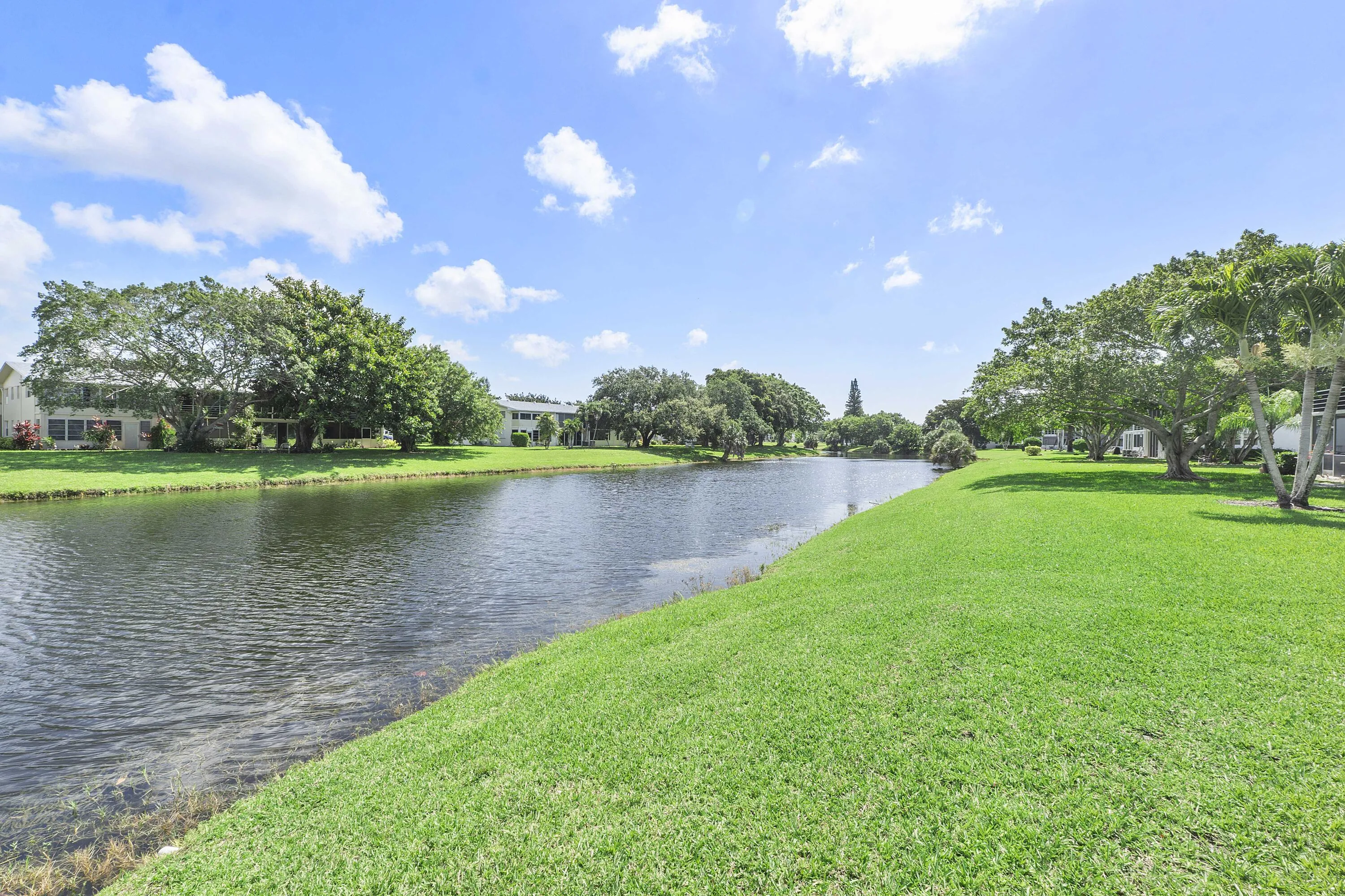 Canal in the back