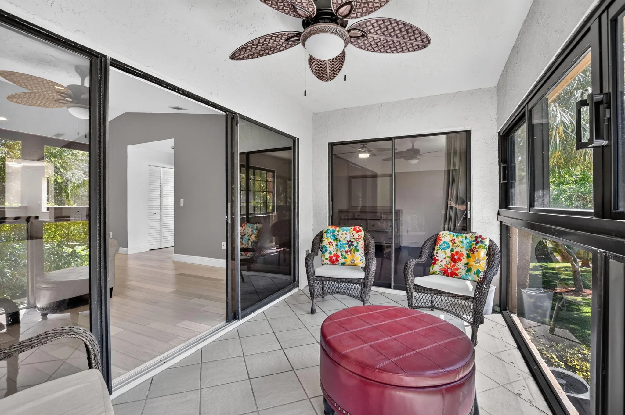 enclosed patio