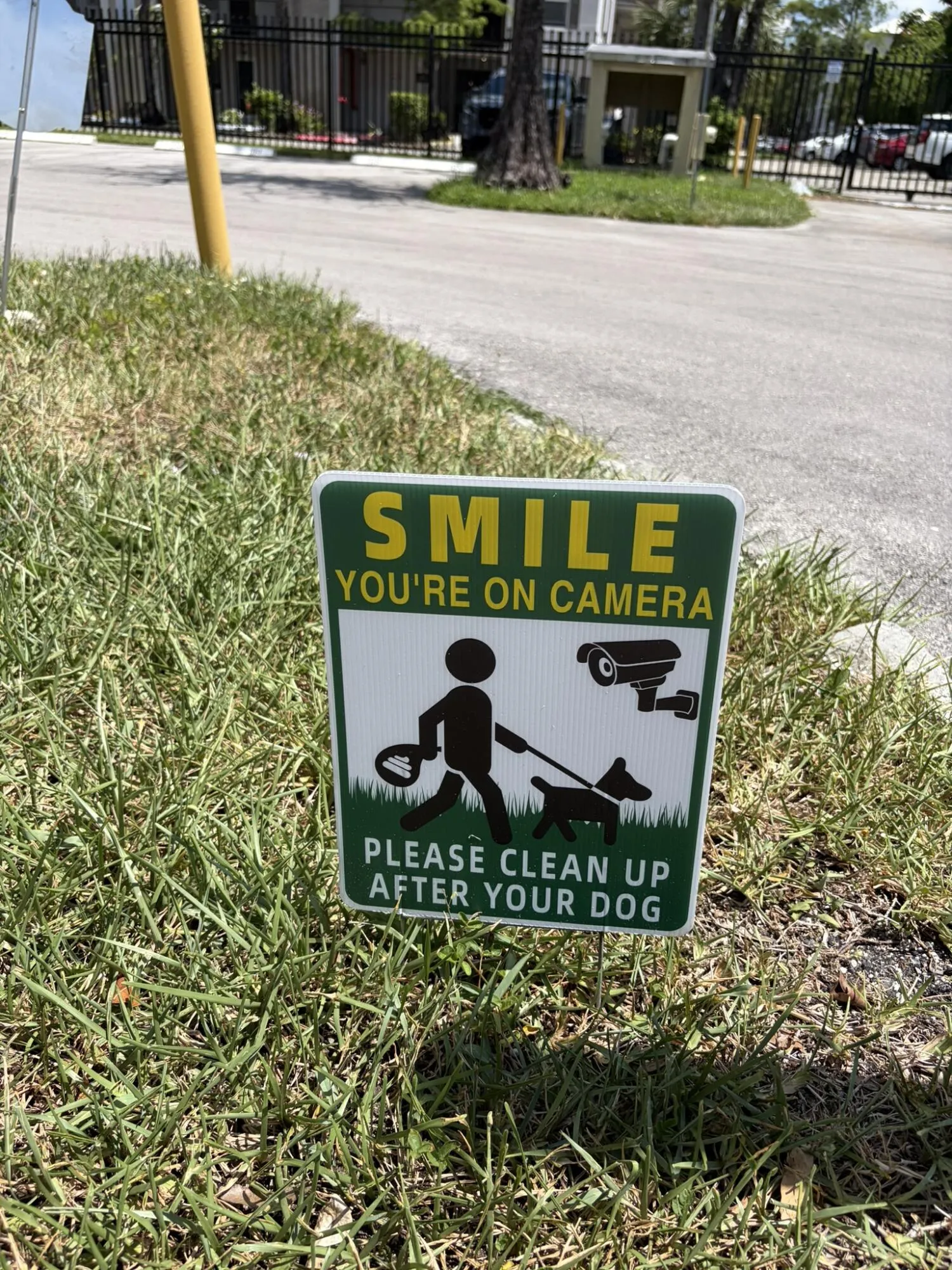 Courtesy sign.