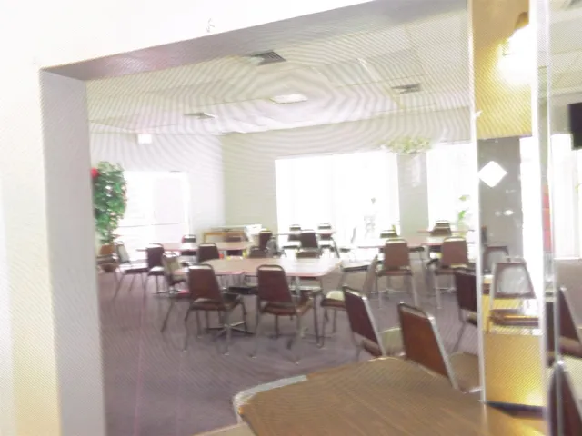 Meeting/entertainment room within clubhouse.
