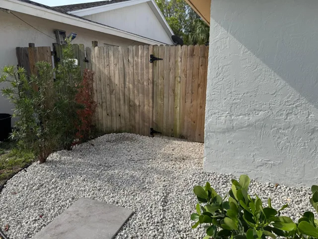Exterior Side Area Entrance