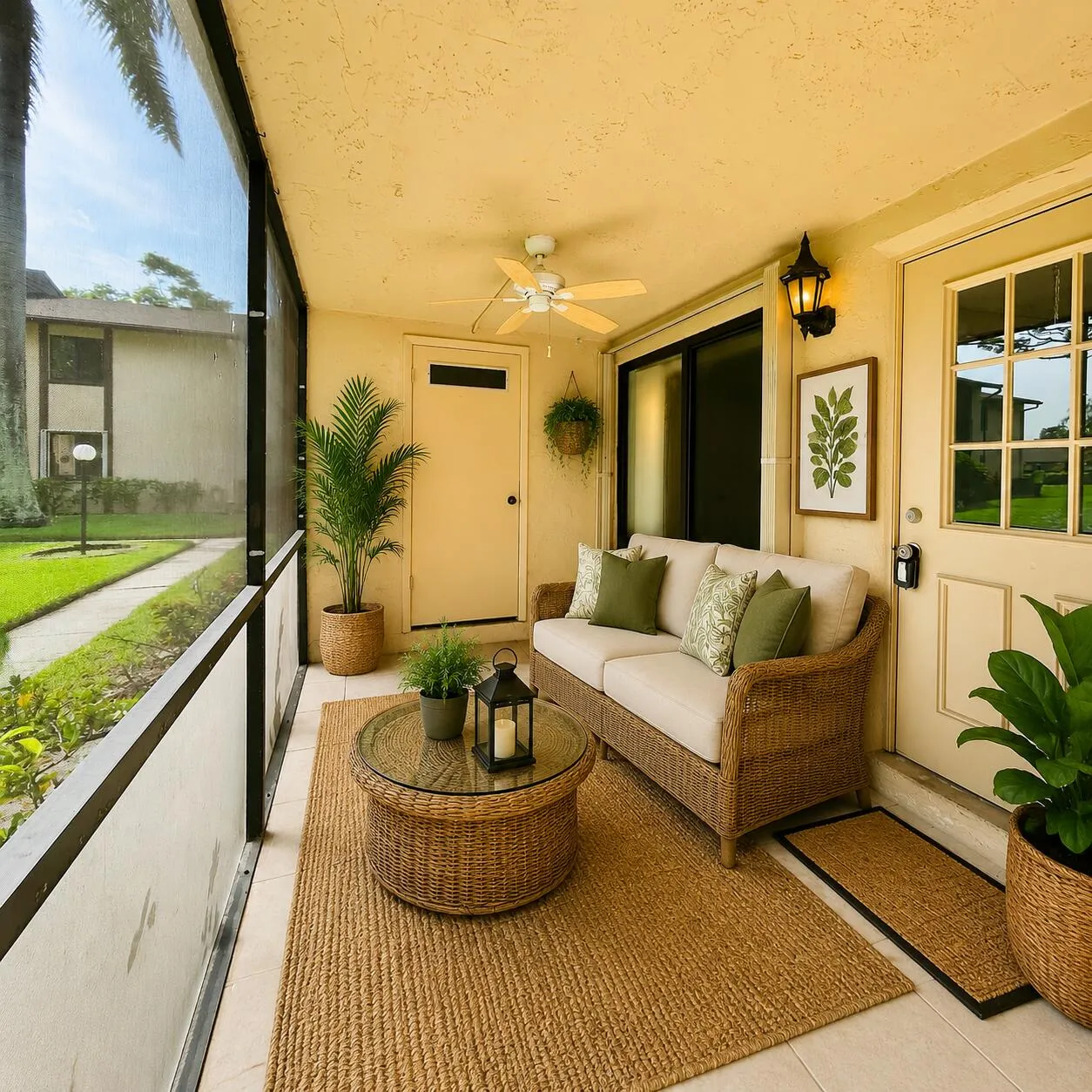 VIRUALLY STAGED PORCH