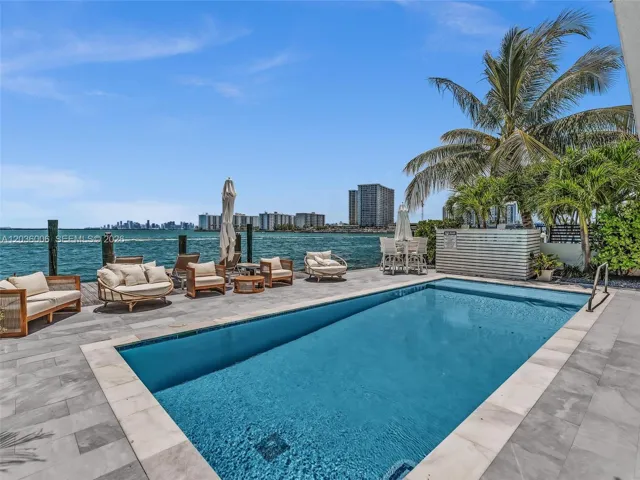 Direct Bayfront Pool with dock access.