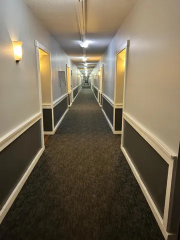 Outside hallway