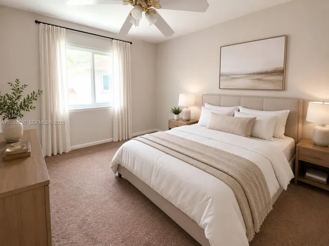 Virtual staging bedroom 3