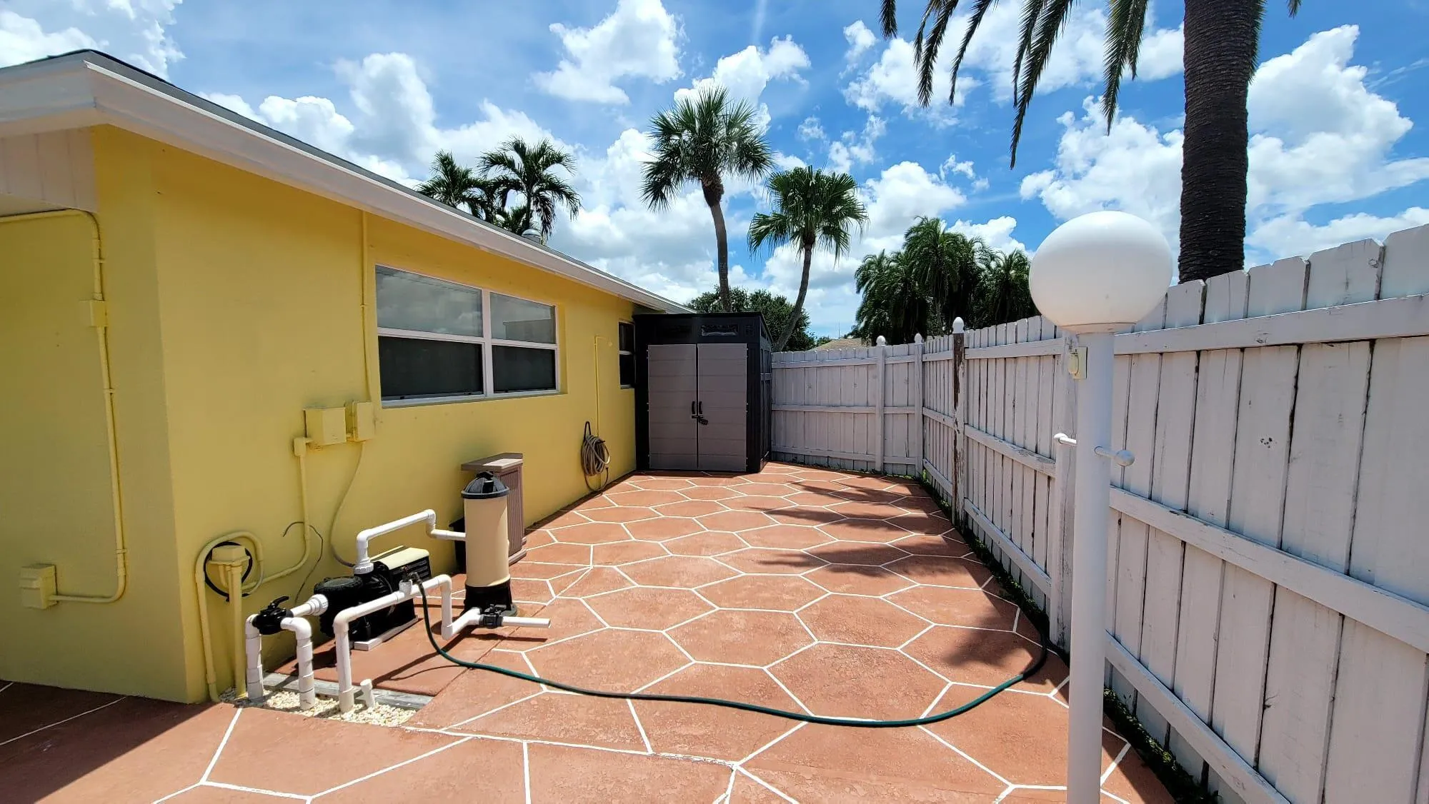 side patio:pool equipment